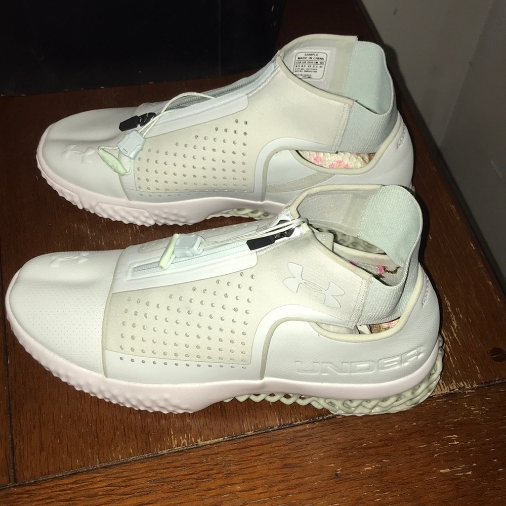 Under Armour Sample 3D Futurist Architect ‘Light Seafoam’ Mens Size 10 Shoes